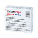 Entero-caps 200 mg Hộp 3 vỉ x 10 viên Domesco