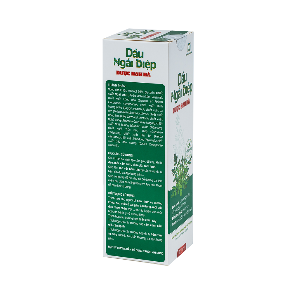 Dầu Ngải Diệp Dược Nam Hà 100ml