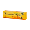 Erythromycin &amp; Nghệ Nam Hà Hộp 1 tuýp 10g DP Nam Hà