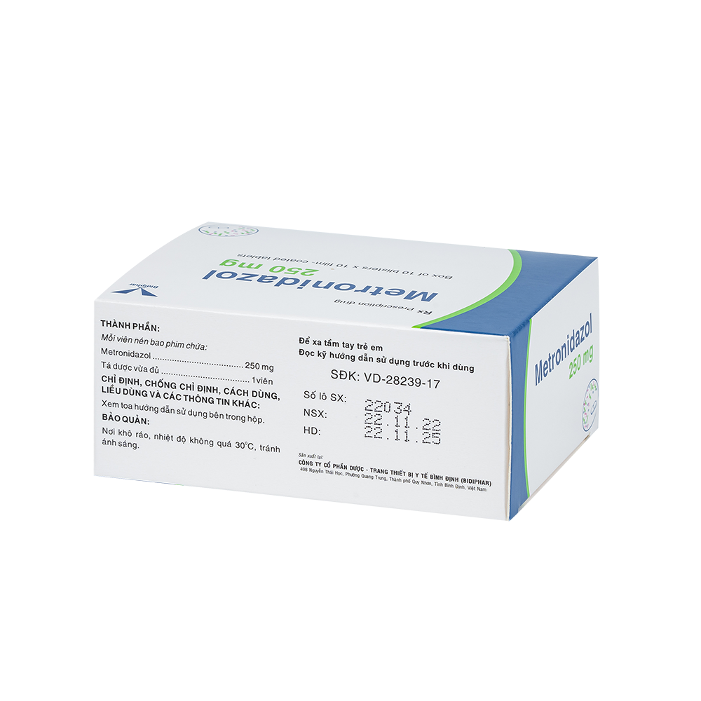 Metronidazol 250mg H/100