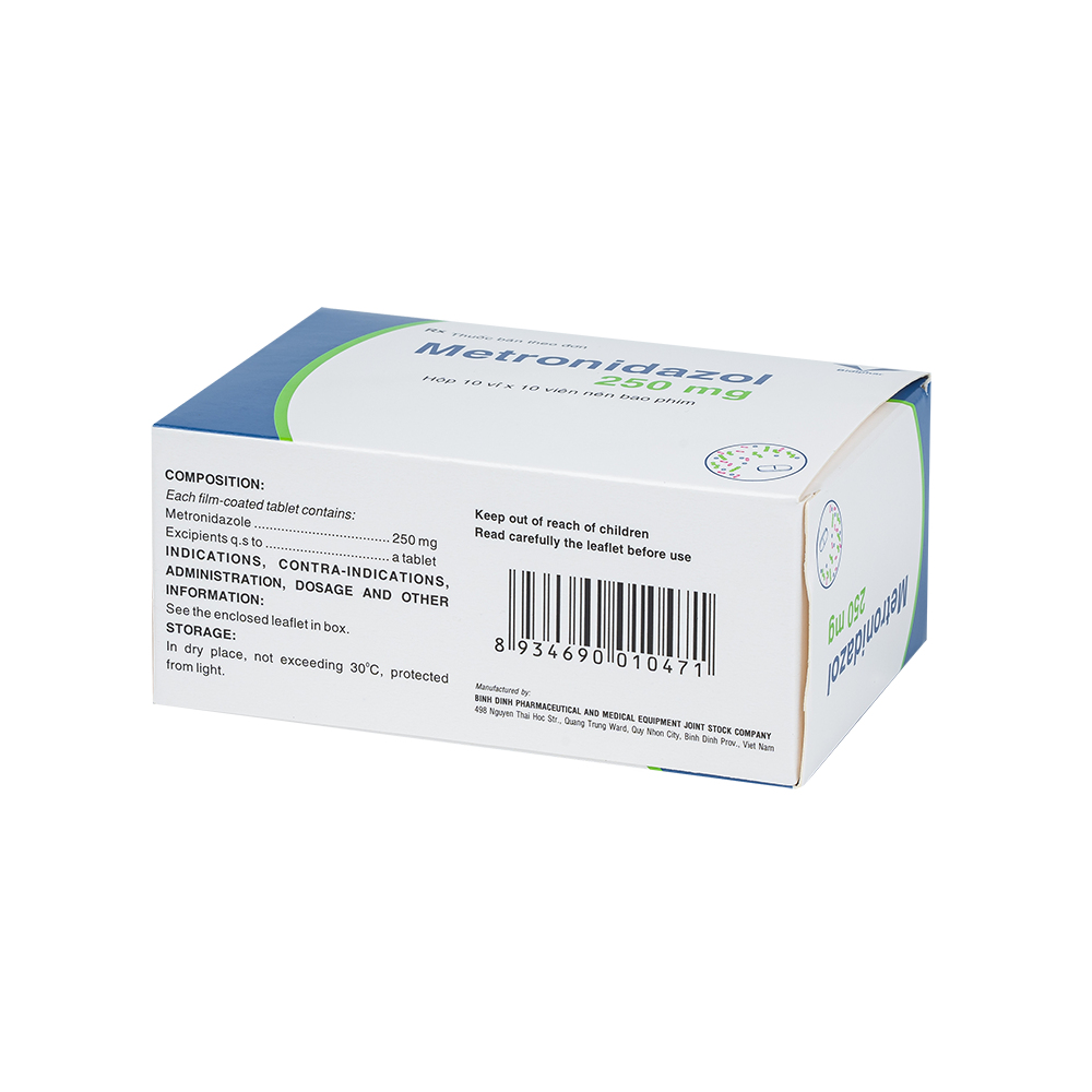 Metronidazol 250mg H/100
