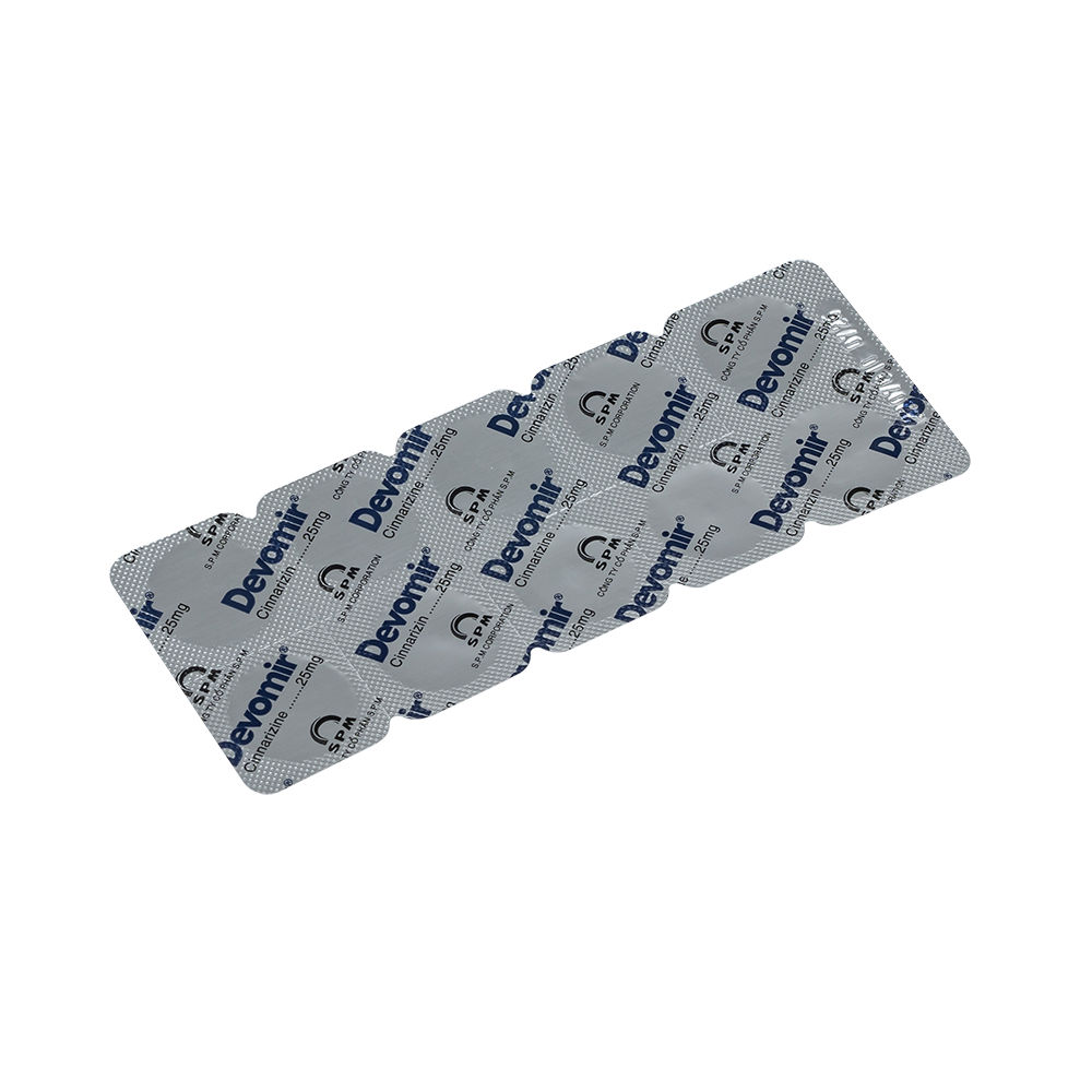 Devomir Hộp 3 vỉ x 10 viên SPM