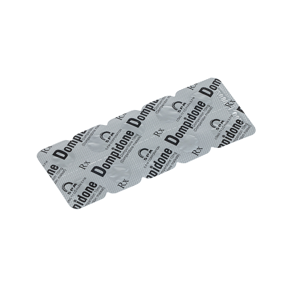 Dompidone Hộp 3 vỉ x 10 viên SPM