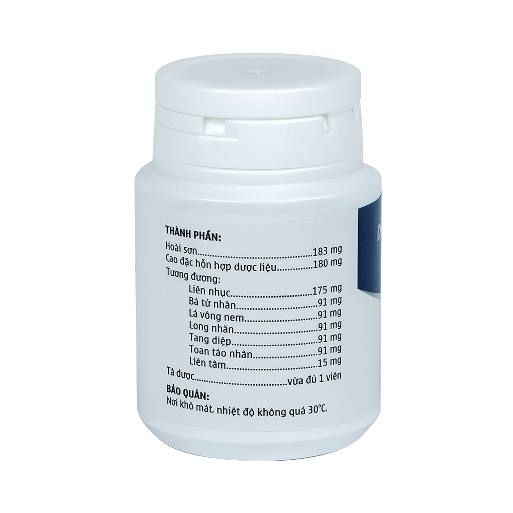 Dưỡng tâm an thần Hộp 01 chai 100 viên TW3