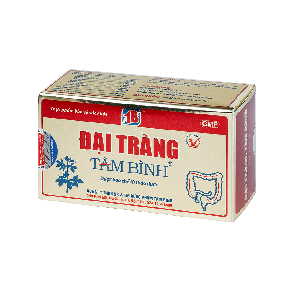 Đại tràng Hộp 5 vỉ x 12 viên Tâm Bình