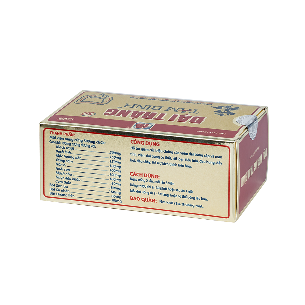 Đại tràng Hộp 5 vỉ x 12 viên Tâm Bình