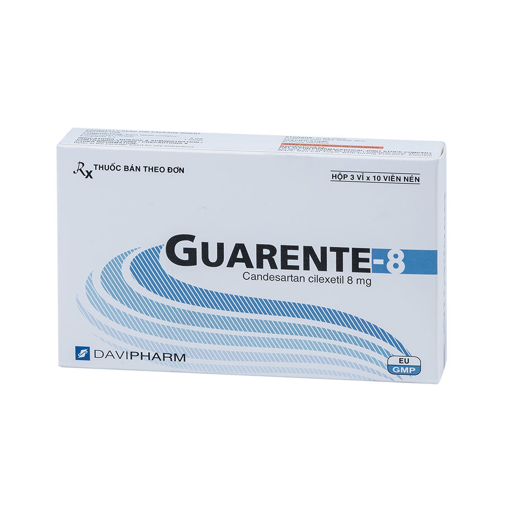 GUARENTE-8 Hộp 30 viên Davipharm
