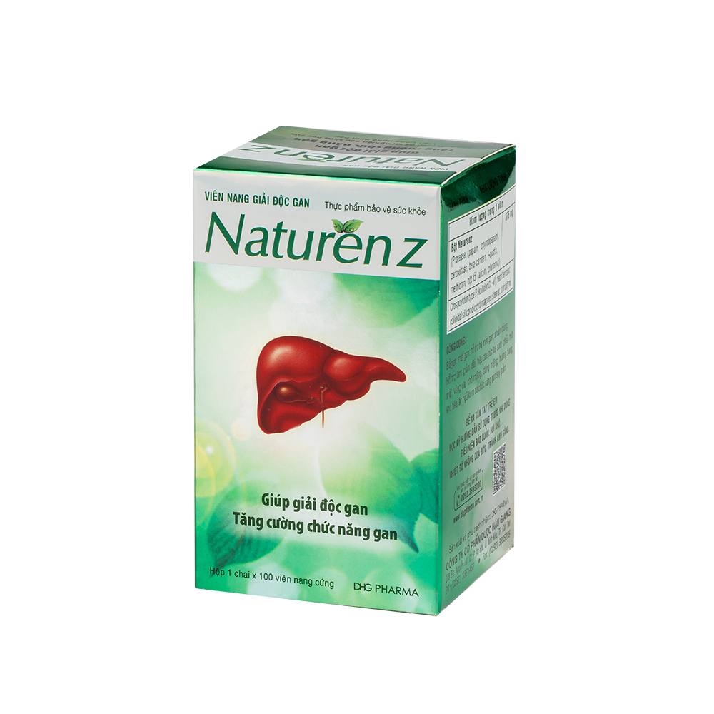Giải độc gan Naturenz Hộp 1 chai 100 viên DHG