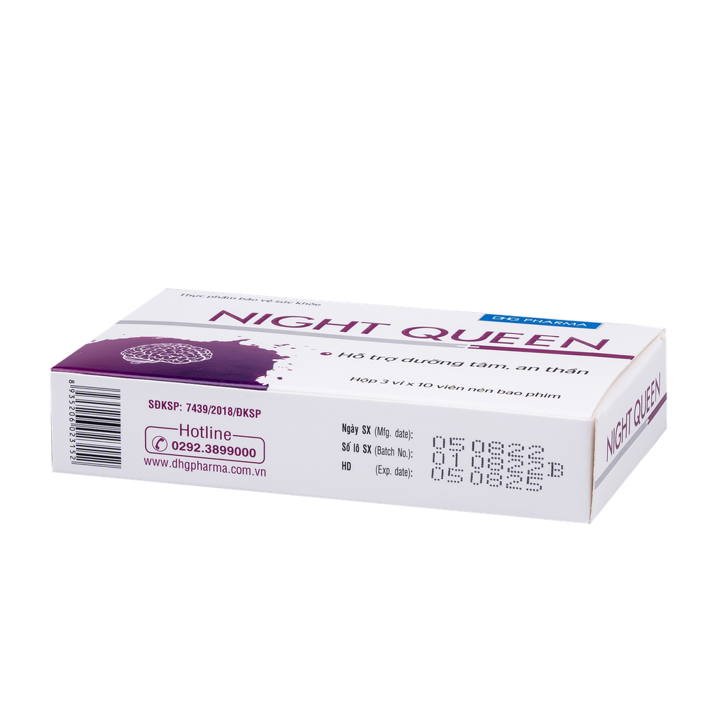 Night Queen Hộp 3 vỉ x 10 viên DHG