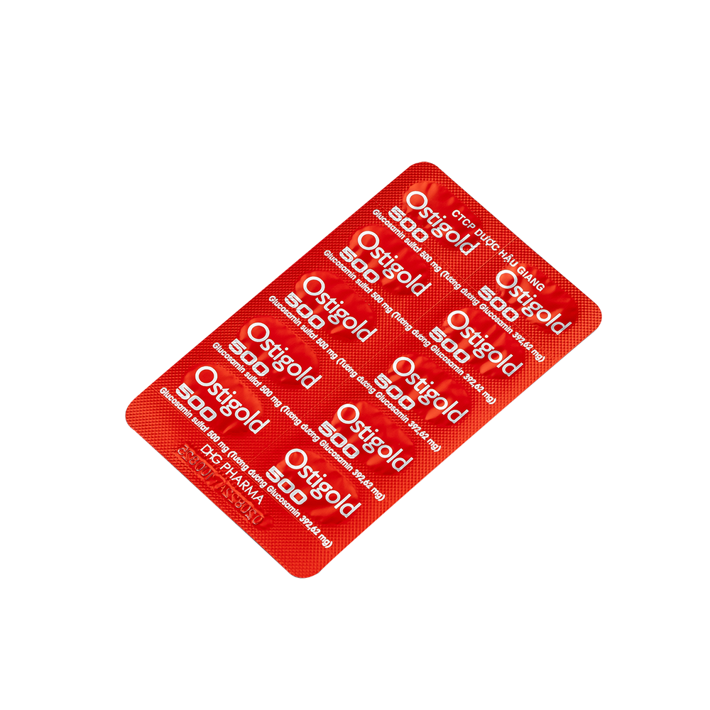 Ostigold 500 Hộp 6 vỉ x 10 viên DHG