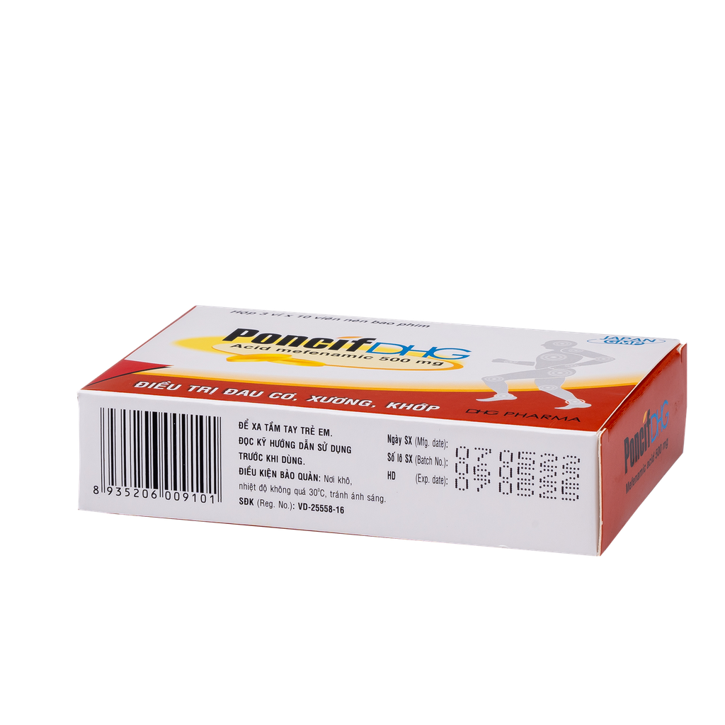 PoncifDHG Hộp 3 vỉ x 10 viên DHG