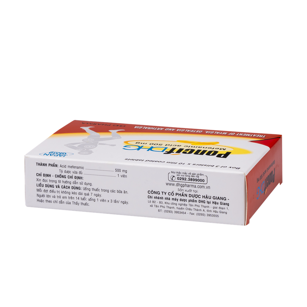 PoncifDHG Hộp 3 vỉ x 10 viên DHG