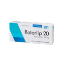 Rotorlip 20 Hộp 3 vỉ x 10 viên DHG