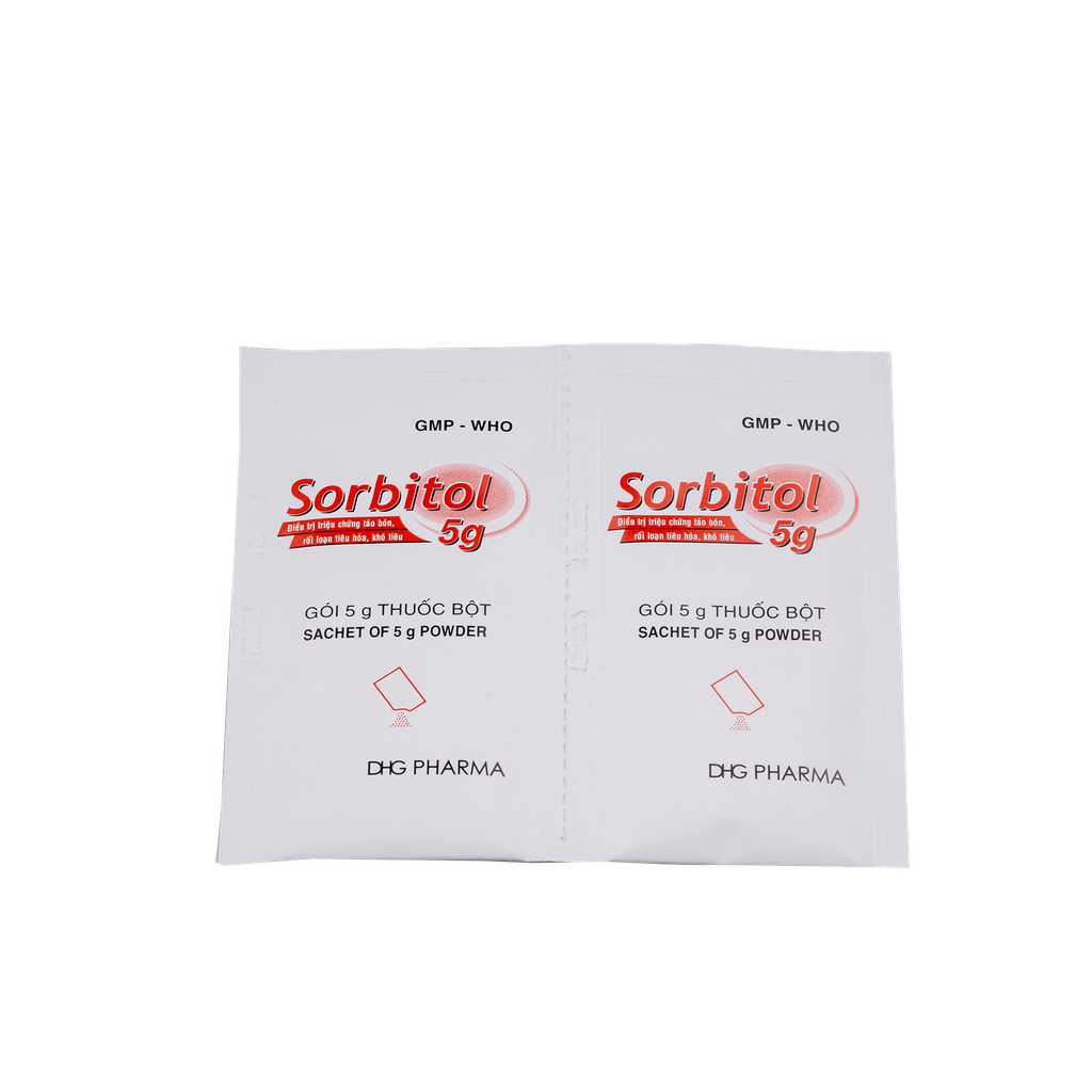 Sorbitol Hộp 20 gói x 5g DHG