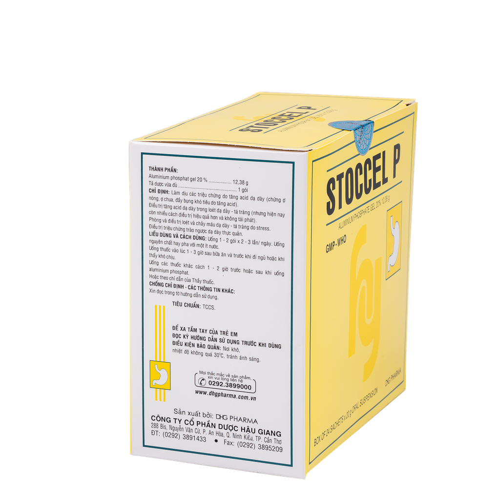 Stoccel P Hộp 24 gói x 20g DHG