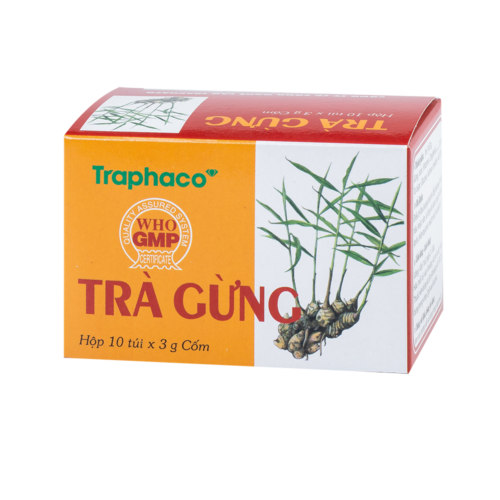 Trà cốm gừng 3g