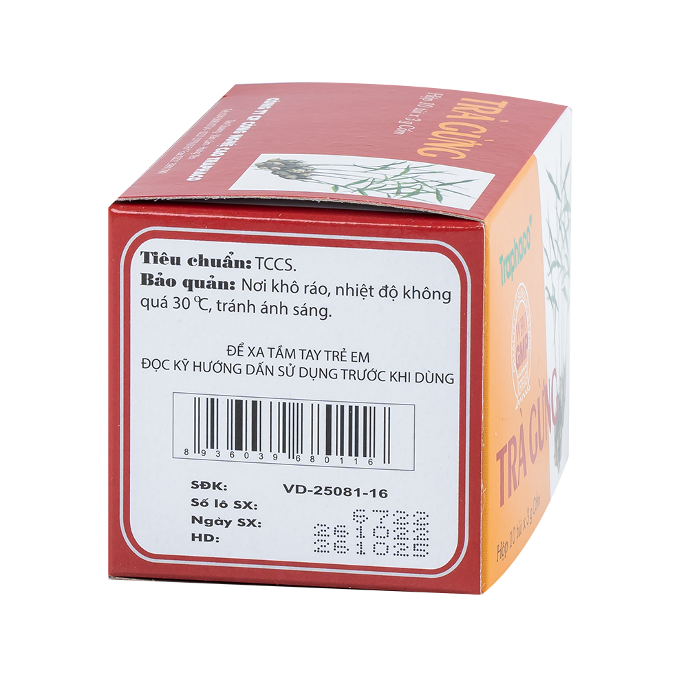 Trà cốm gừng 3g