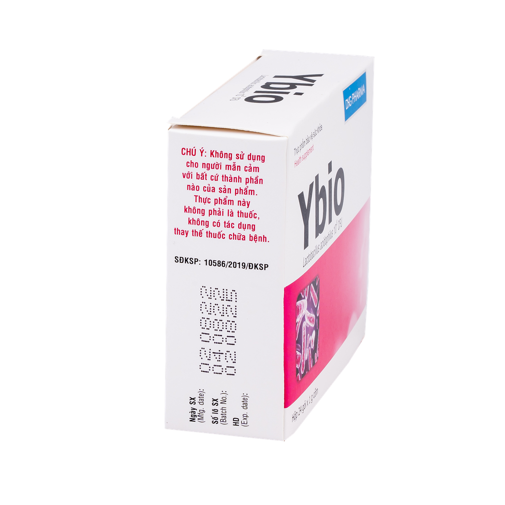 Ybio Hộp 24 gói x 1g DHG