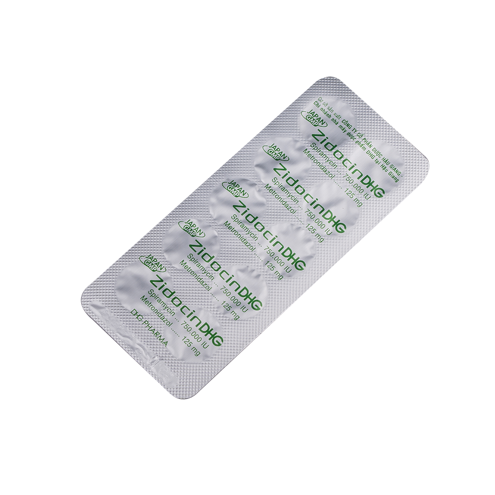 ZidocinDHG Hộp 2 Vỉ x 10 Viên DHG