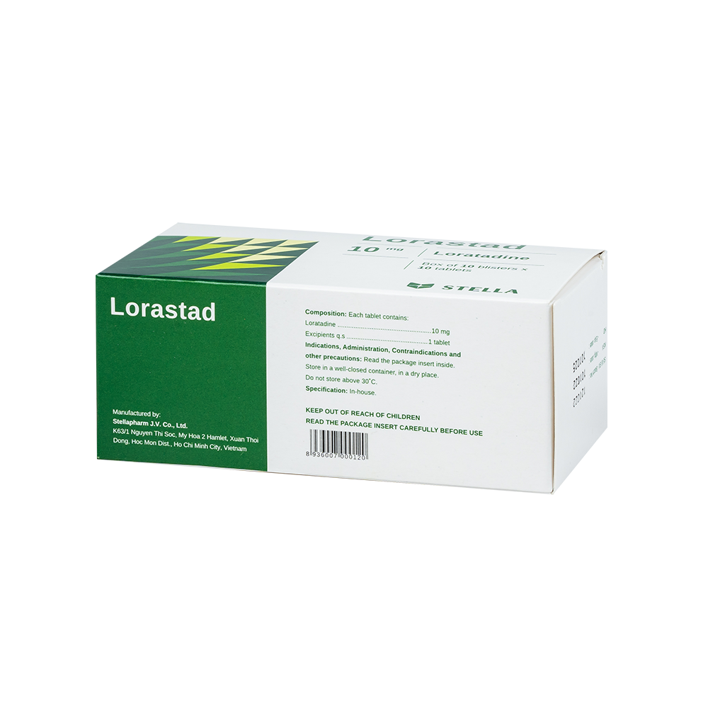 Lorastad  Hộp/100viên Stella