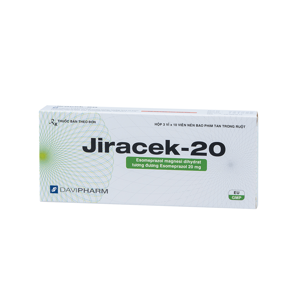 JIRACEK-20 Hộp 30 Viên Davipharm