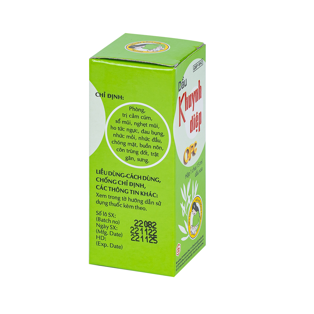 DẦU KHUYNH DIỆP OPC 15ml