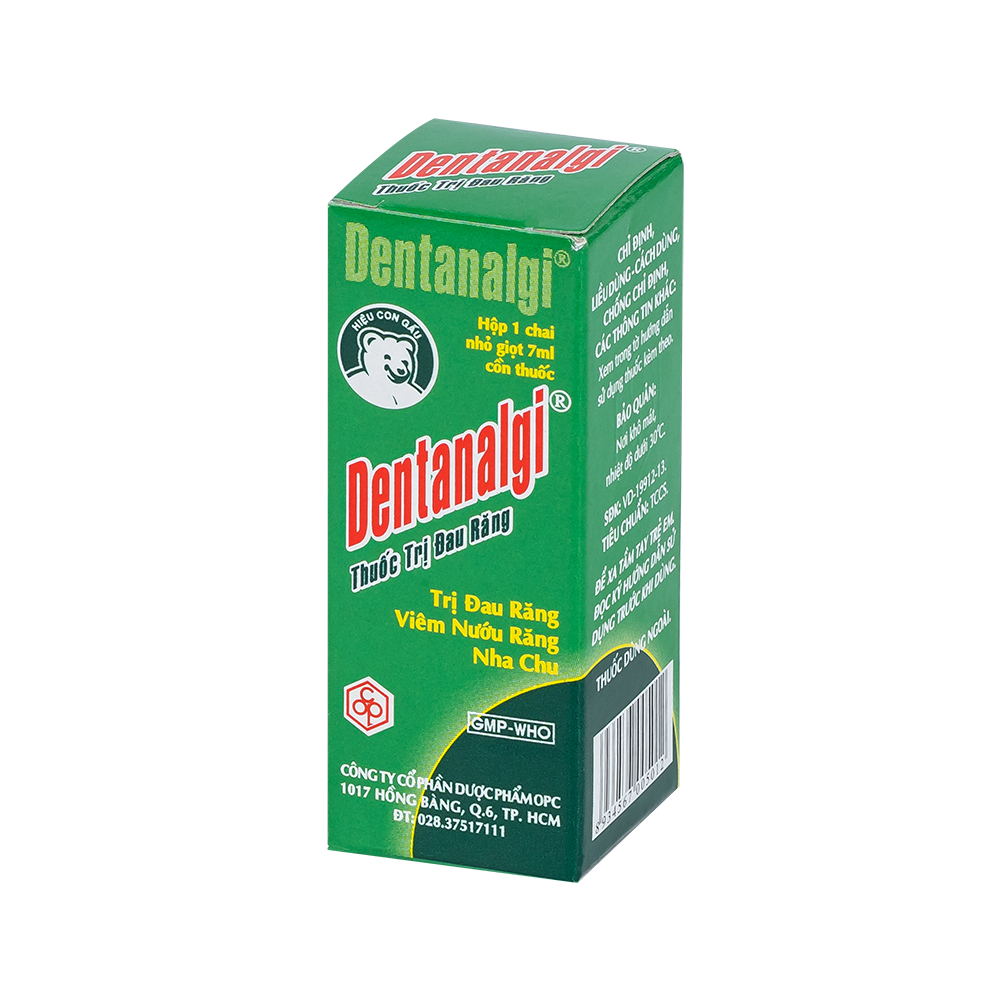 DENTANALGI Thuốc trị đau răng 7ml