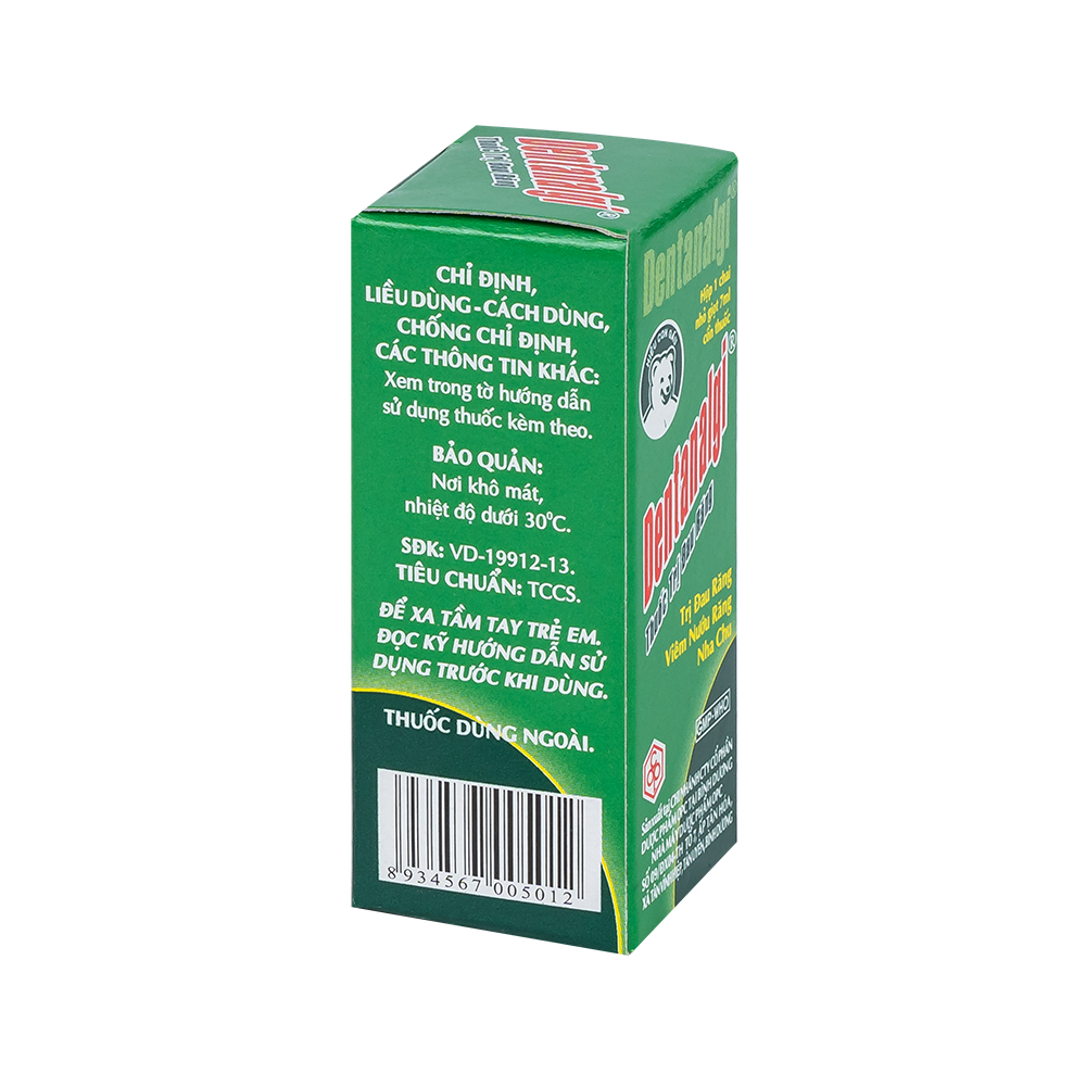 DENTANALGI Thuốc trị đau răng 7ml