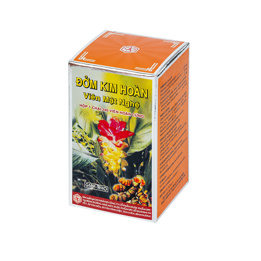 ĐỞM KIM HOÀN viên mật nghệ (Chai 240HC)