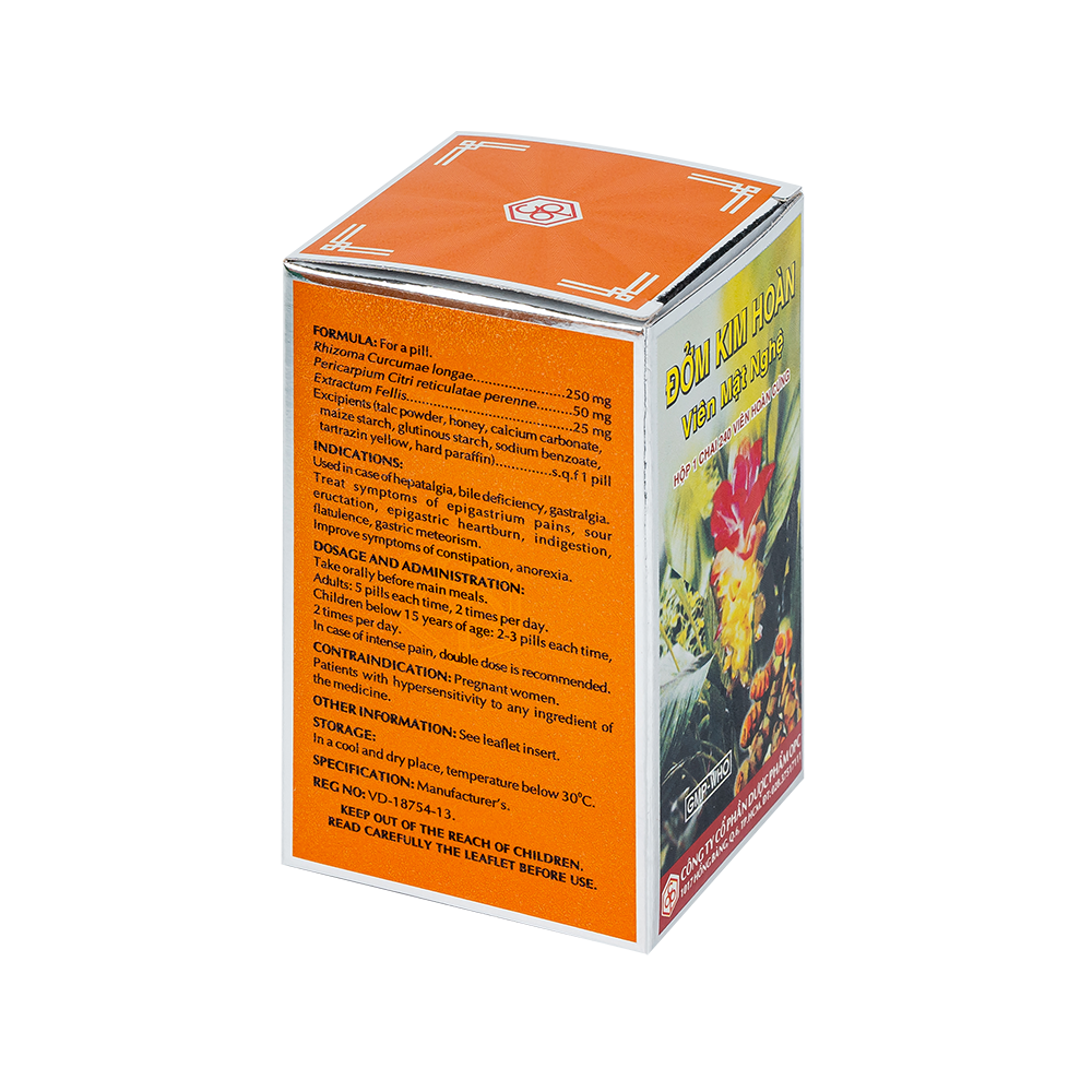 ĐỞM KIM HOÀN viên mật nghệ (Chai 240HC)