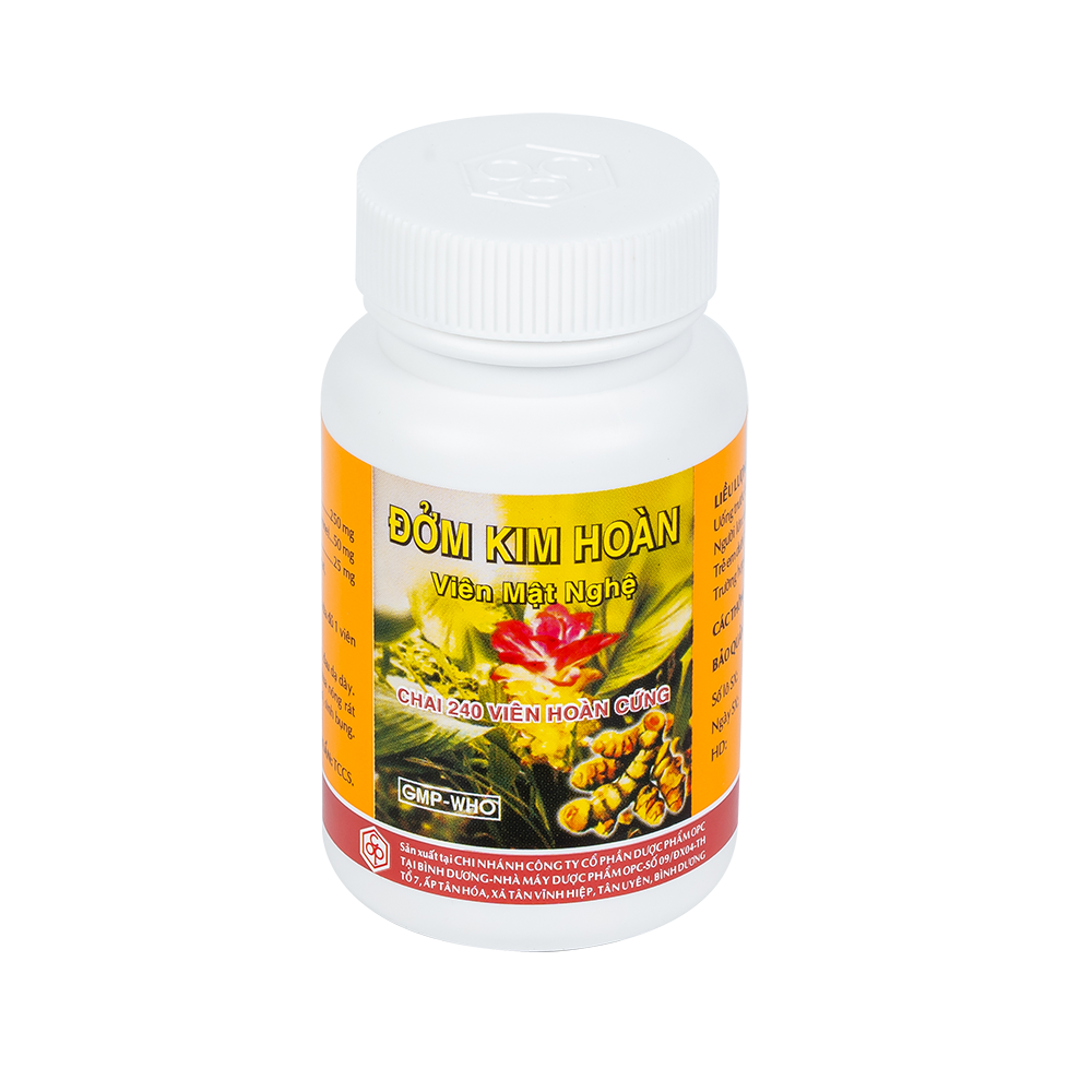 ĐỞM KIM HOÀN viên mật nghệ (Chai 240HC)