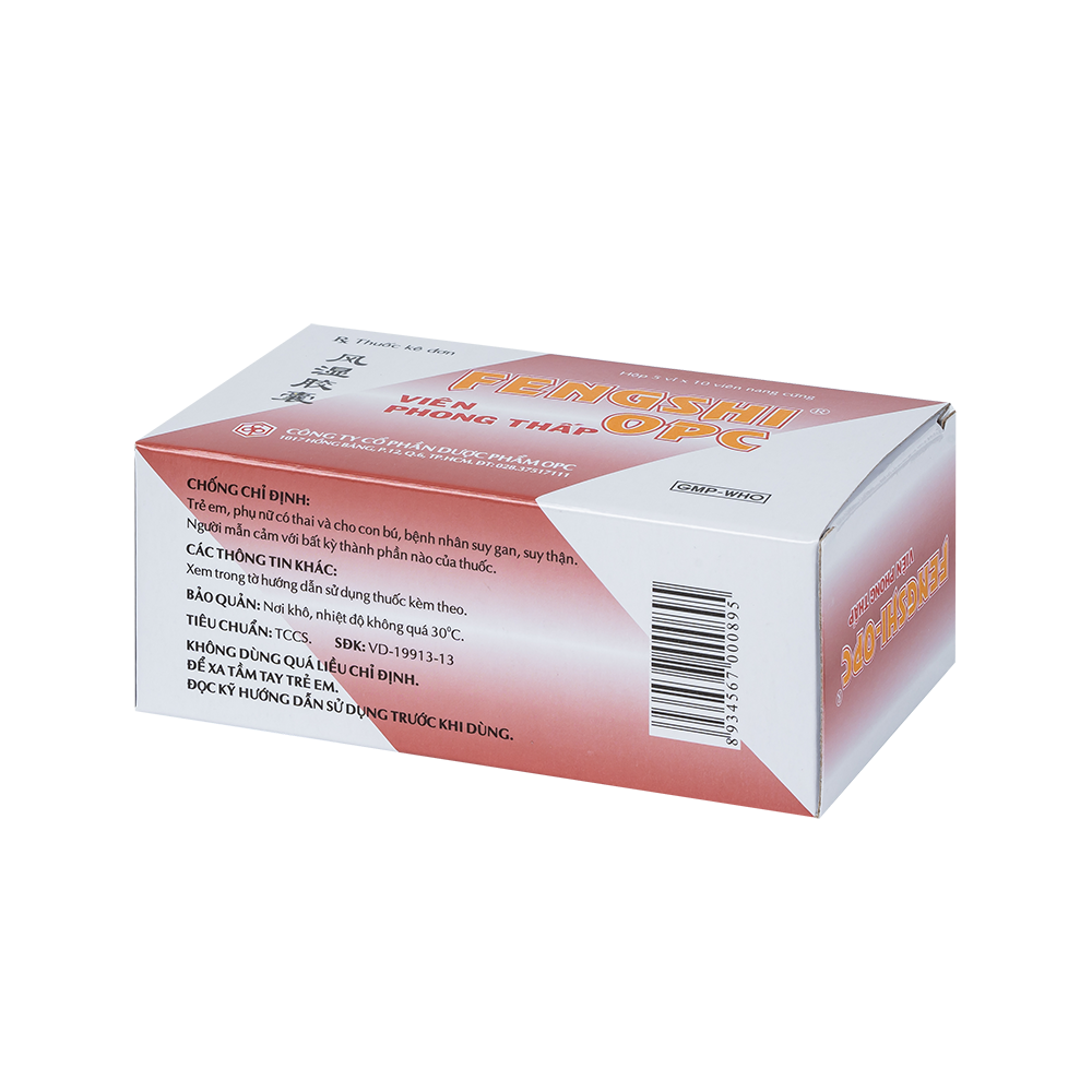 FENGSHI-OPC Viên phong thấp (Hộp 50NC)