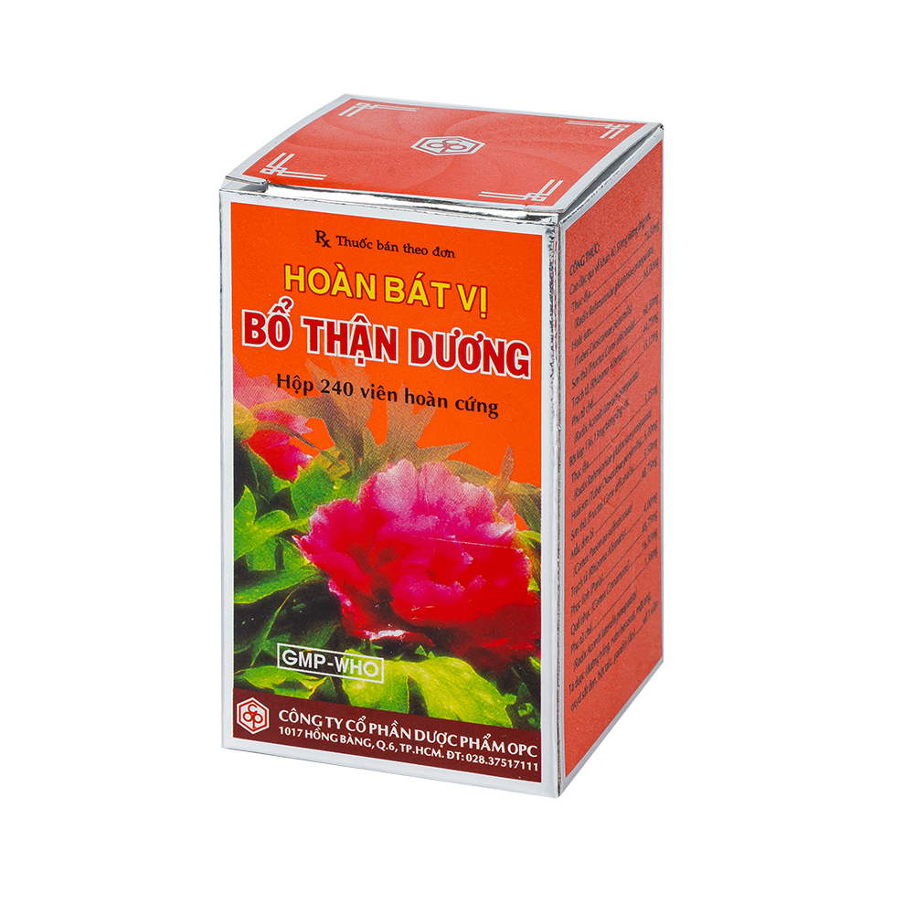 Hoàn bát vị BỔ THẬN DƯƠNG (Chai 240HC)