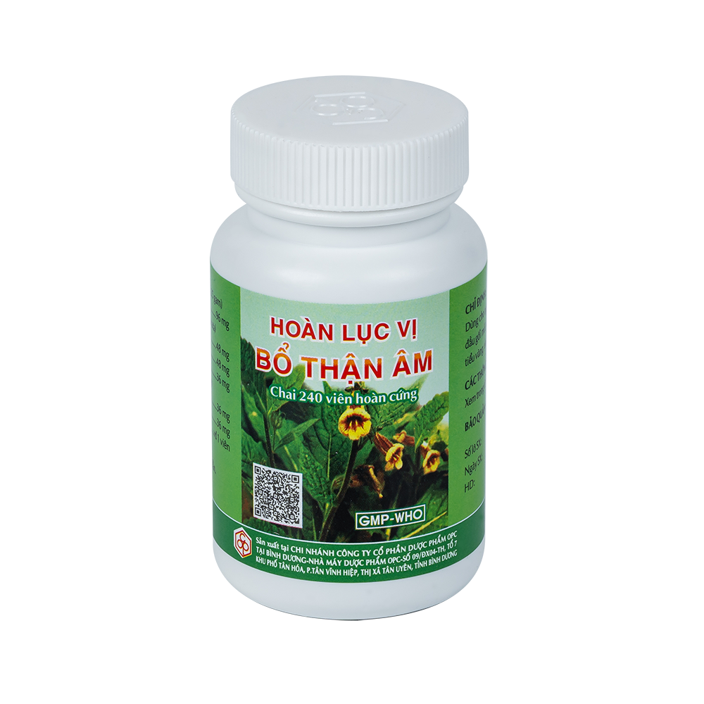Hoàn lục vị BỔ THẬN ÂM (Chai 240HC)