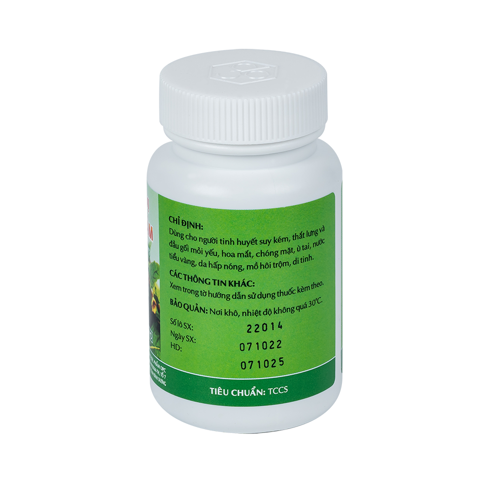 Hoàn lục vị BỔ THẬN ÂM (Chai 240HC)