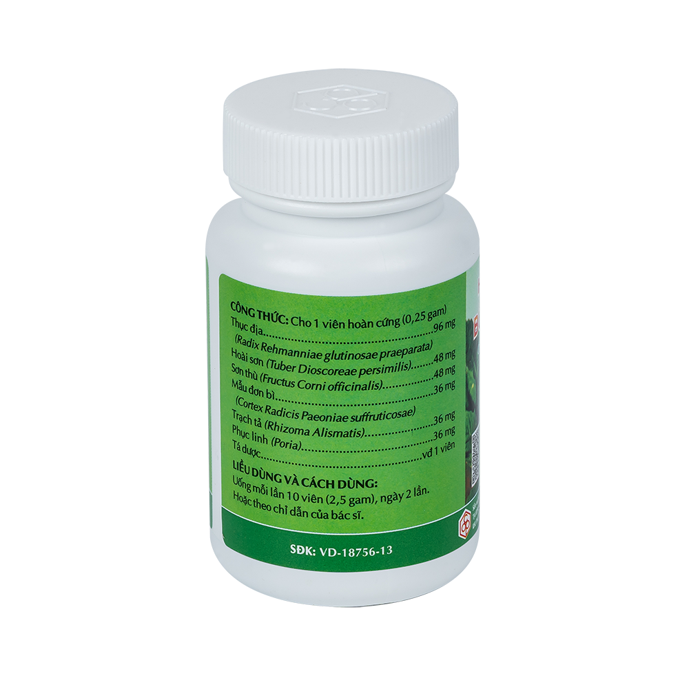 Hoàn lục vị BỔ THẬN ÂM (Chai 240HC)