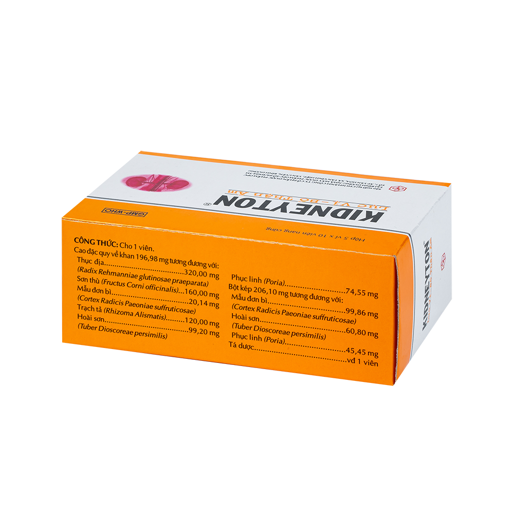 KIDNEYTON Lục vị - bổ thận âm (Hộp 50NC)