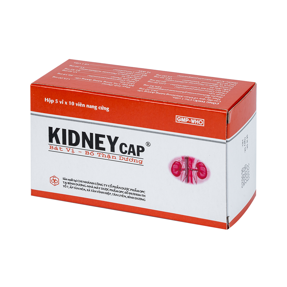 KIDNEYCAP Bát vị - bổ thận dương (Hộp 50NC)