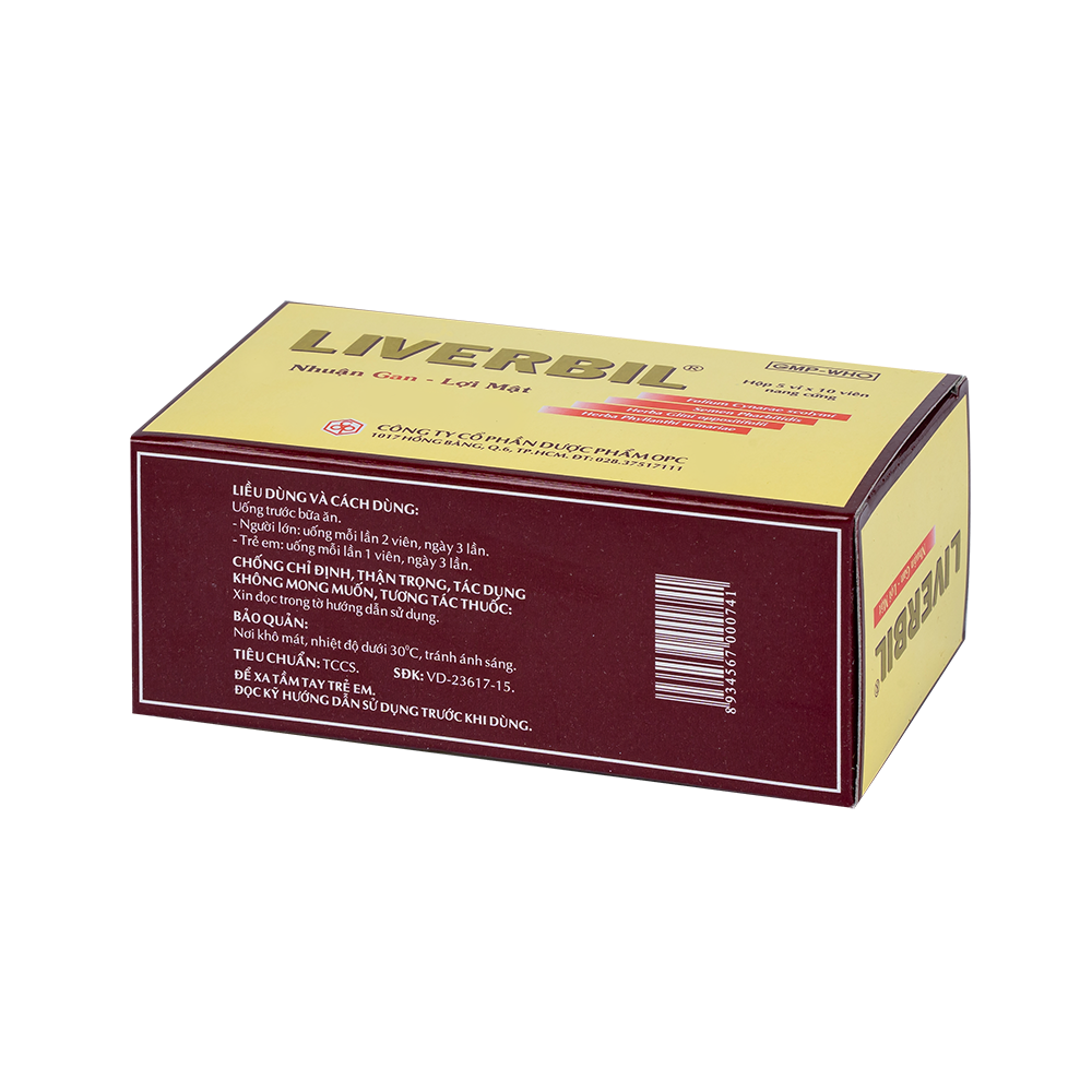 LIVERBIL (Hộp 50NC)