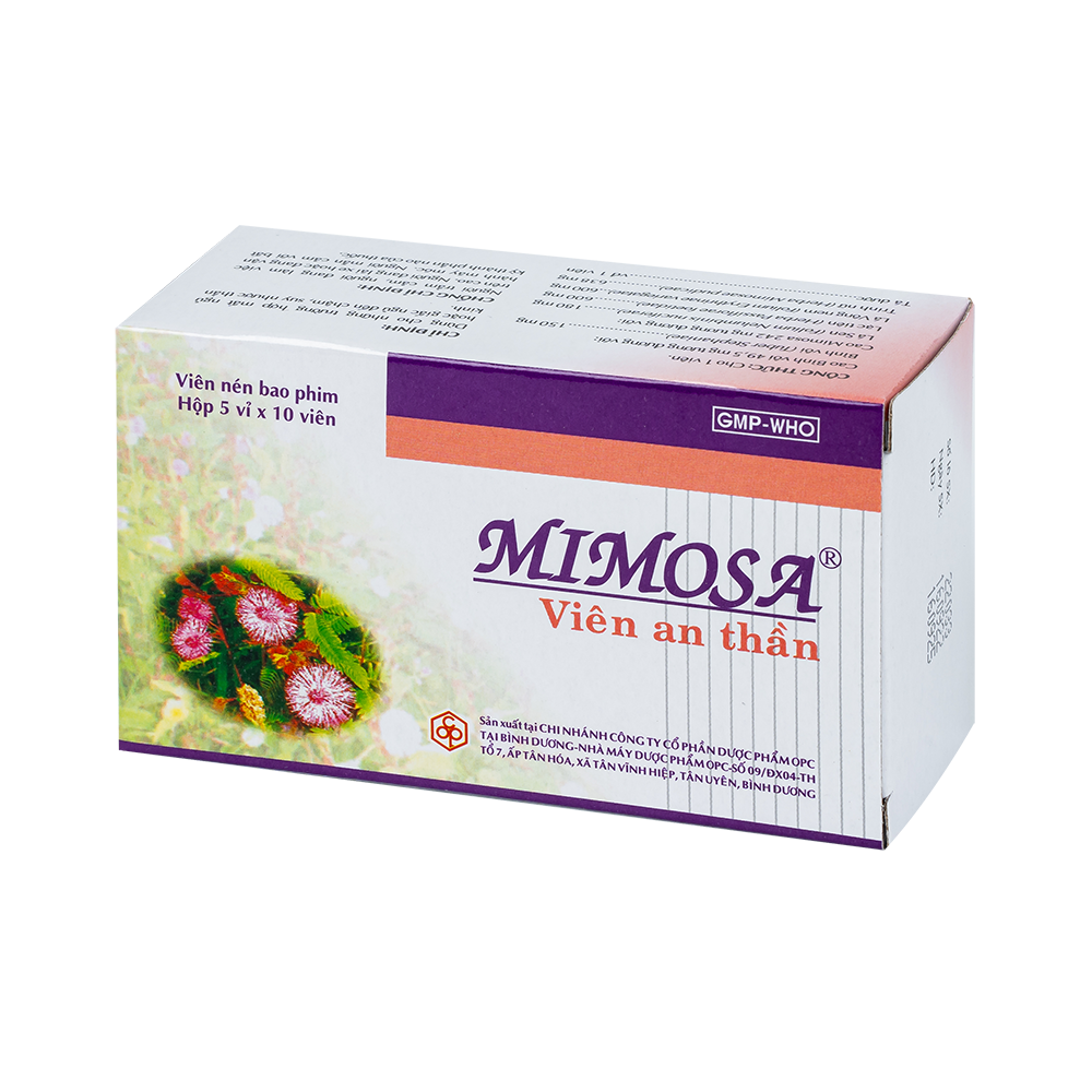 MIMOSA viên an thần (Hộp 50BP)