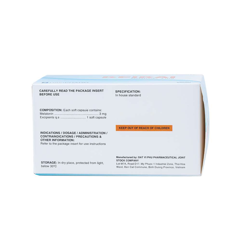 KEIKAI Hộp 60 Viên Davipharm