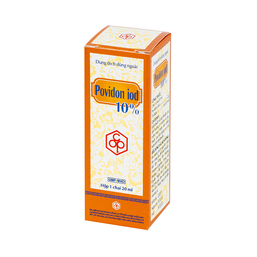 POVIDON IOD 10% (Chai 20ml)