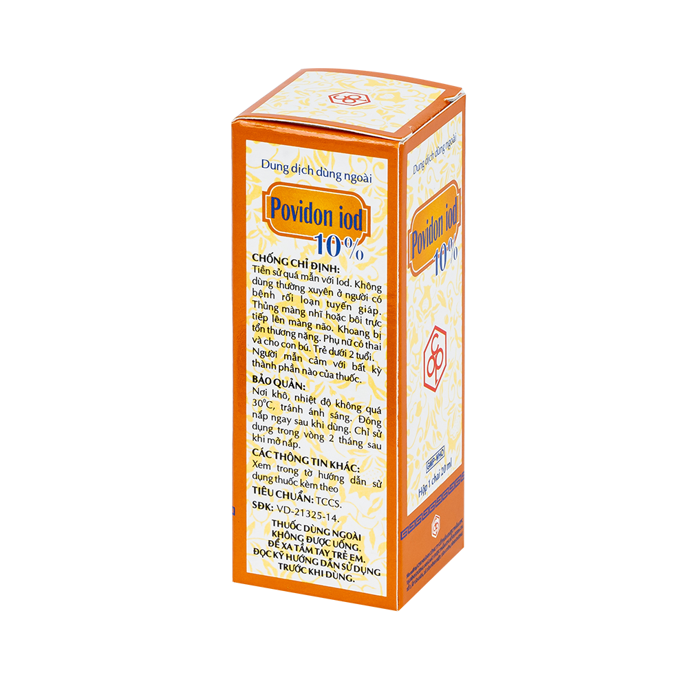 POVIDON IOD 10% (Chai 20ml)