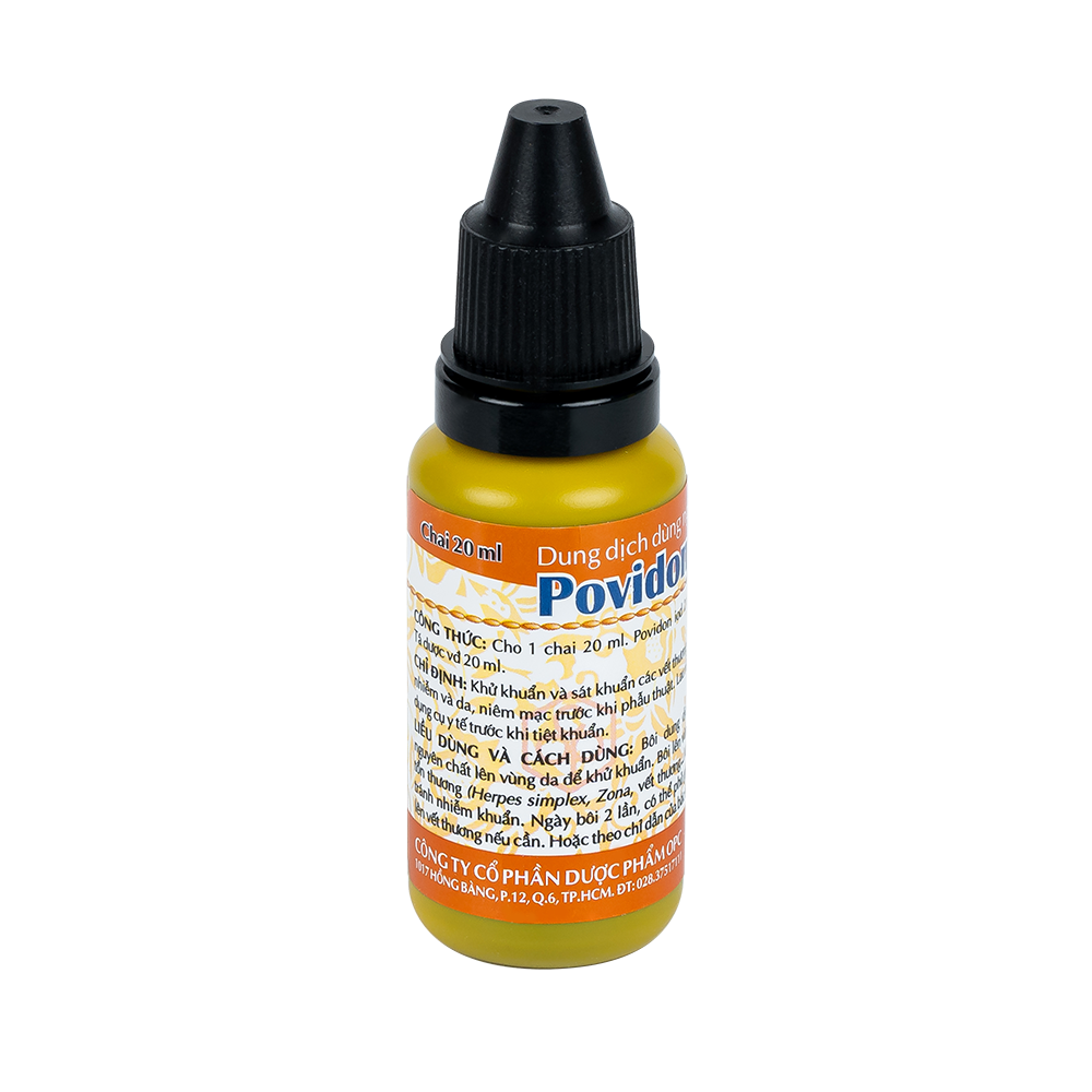 POVIDON IOD 10% (Chai 20ml)