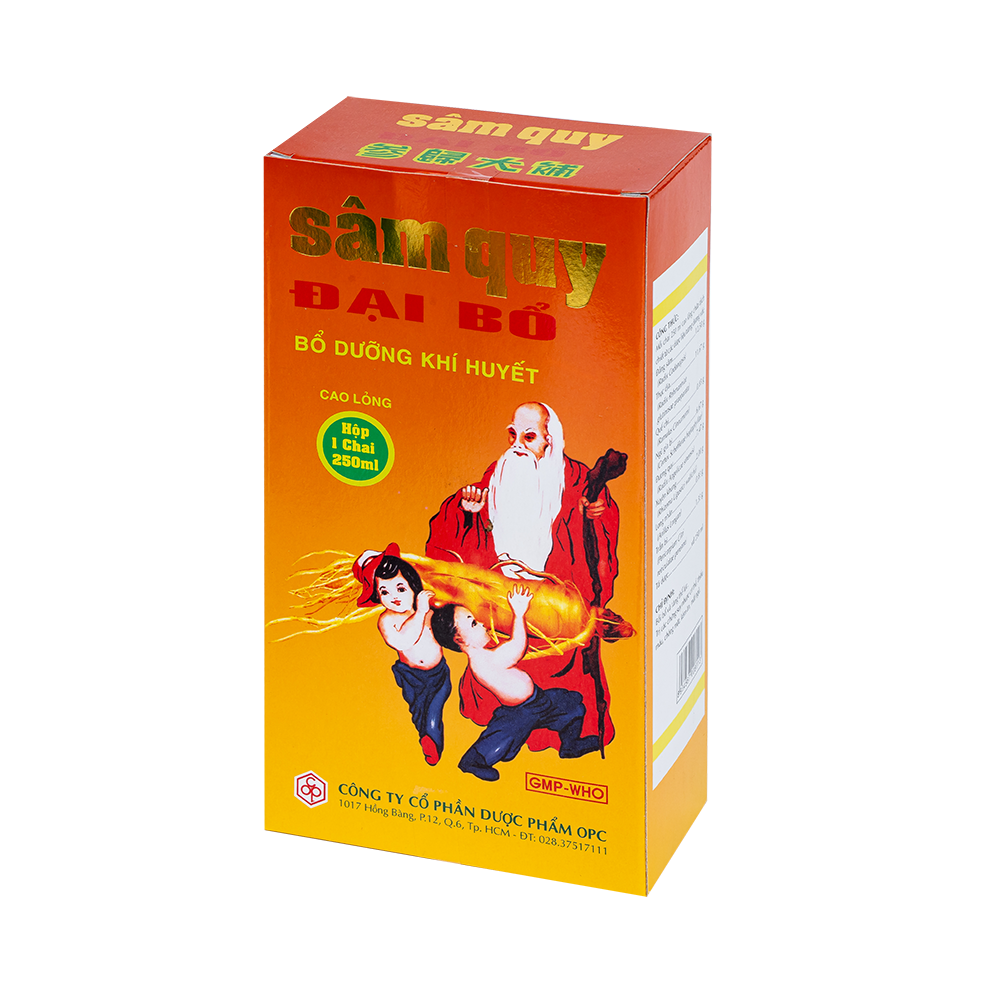 SÂM QUY ĐẠI BỔ 250ml
