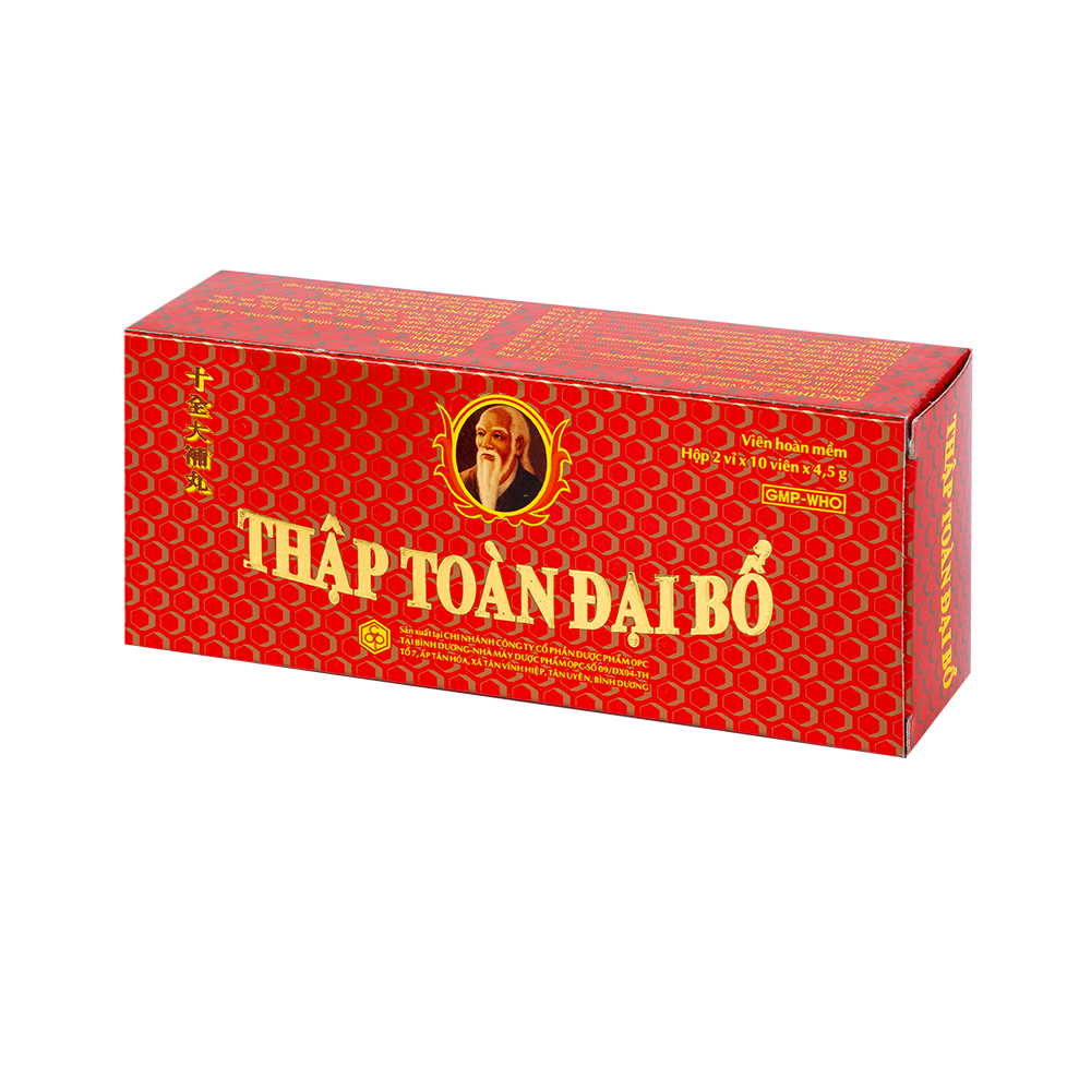 THẬP TOÀN ĐẠI BỔ 4,5g (Hộp 20HM)