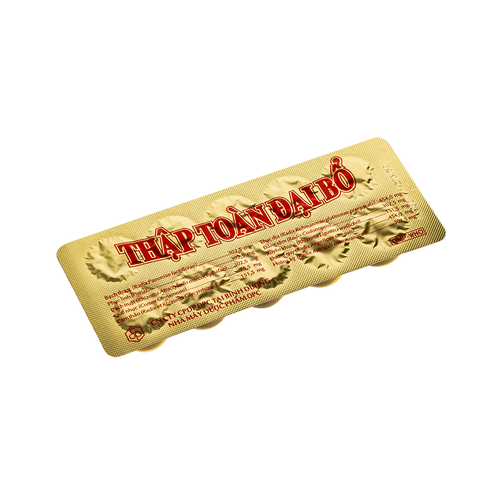 THẬP TOÀN ĐẠI BỔ 4,5g (Hộp 20HM)