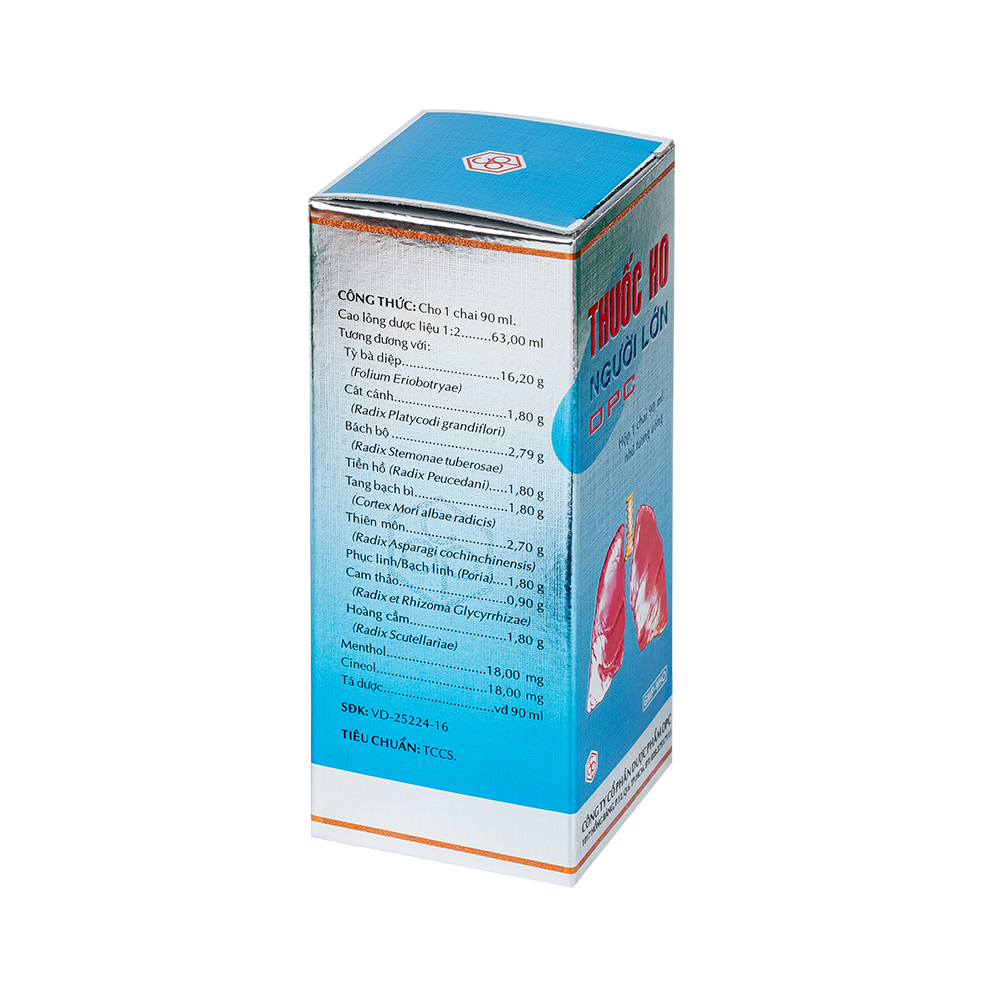 THUỐC HO NGƯỜI LỚN - OPC 90ml