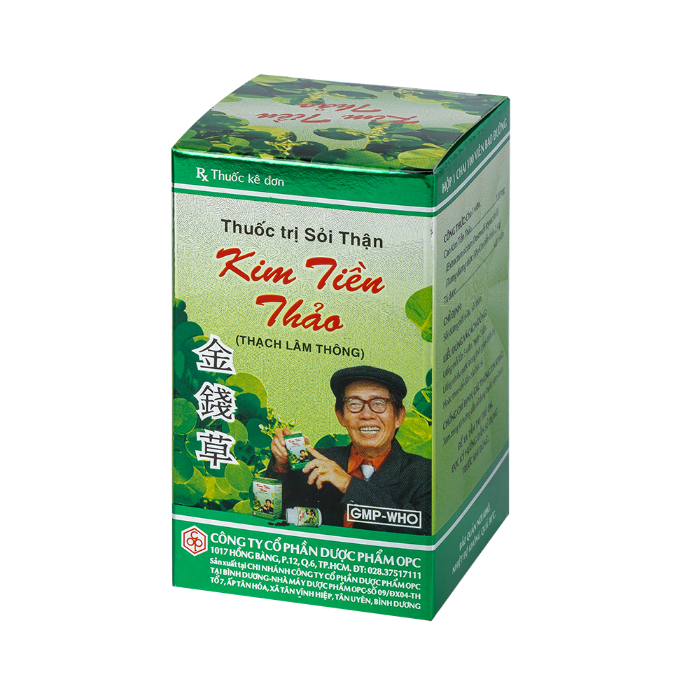 Thuốc trị sỏi thận KIM TIỀN THẢO (Chai 100BĐ)