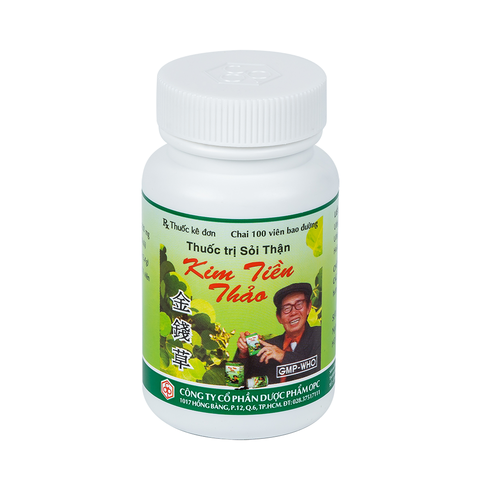 Thuốc trị sỏi thận KIM TIỀN THẢO (Chai 100BĐ)